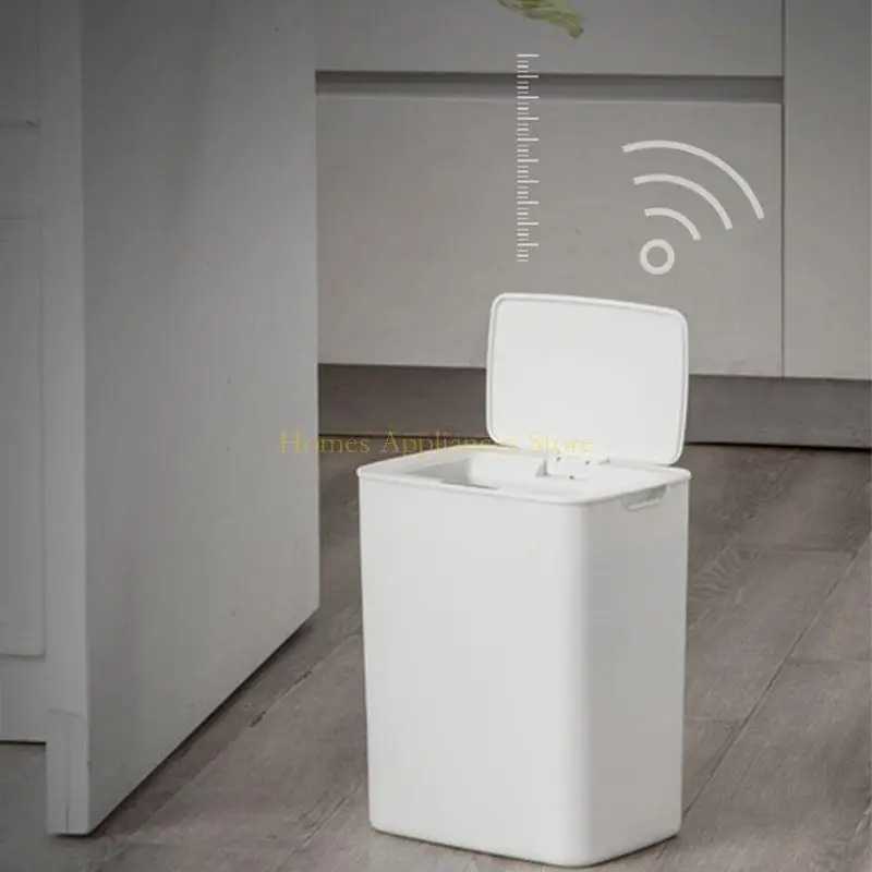 

D0AB Intelligent Automatic Induction Electric Rubbish Trash Can Battery Type