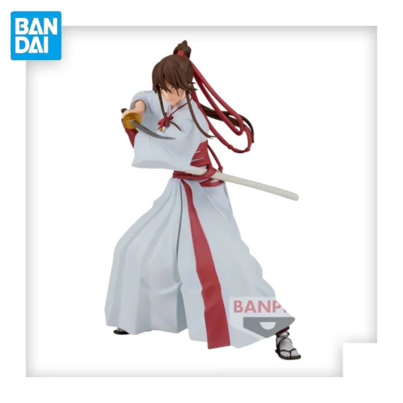 In Stock Bandai Original Hell S Paradise Saqie Action Figure Model Doll Anime Characters Model Gift for Collection Hobbyists