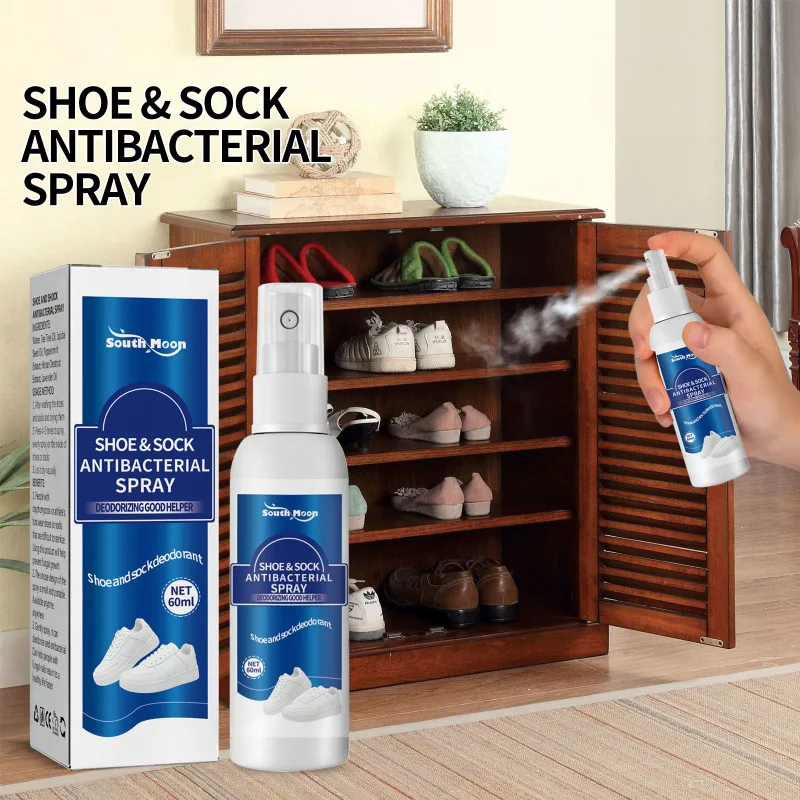 Home Shoe Cabinet Cleaning Deodorizing Spray Strong Dry Odor Removing