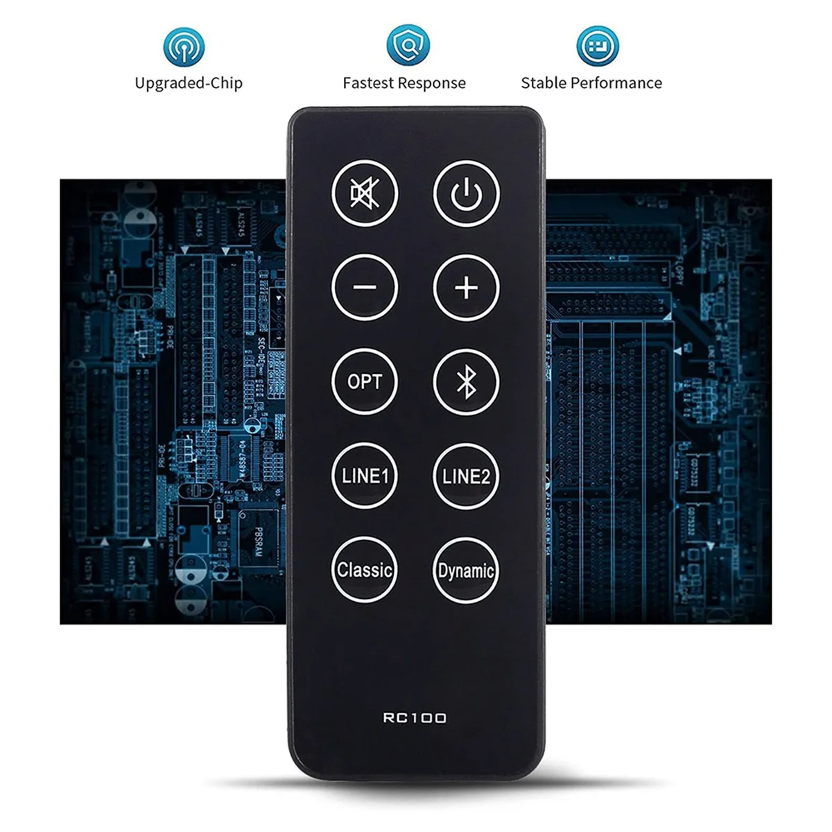 Pengganti Remote Control RC10D RC100 untuk Edifier R2000DB Soundbar bertenaga Bluetooth rak buku