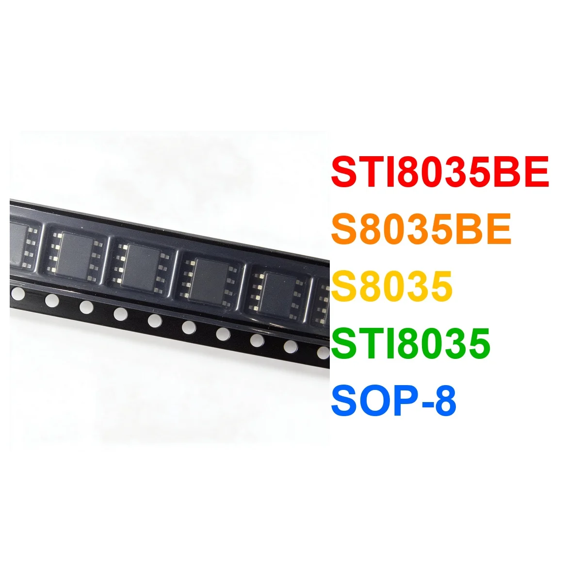 (10piece) STI8035BE S8035BE S8035 STI8035 sop-8 Chipset