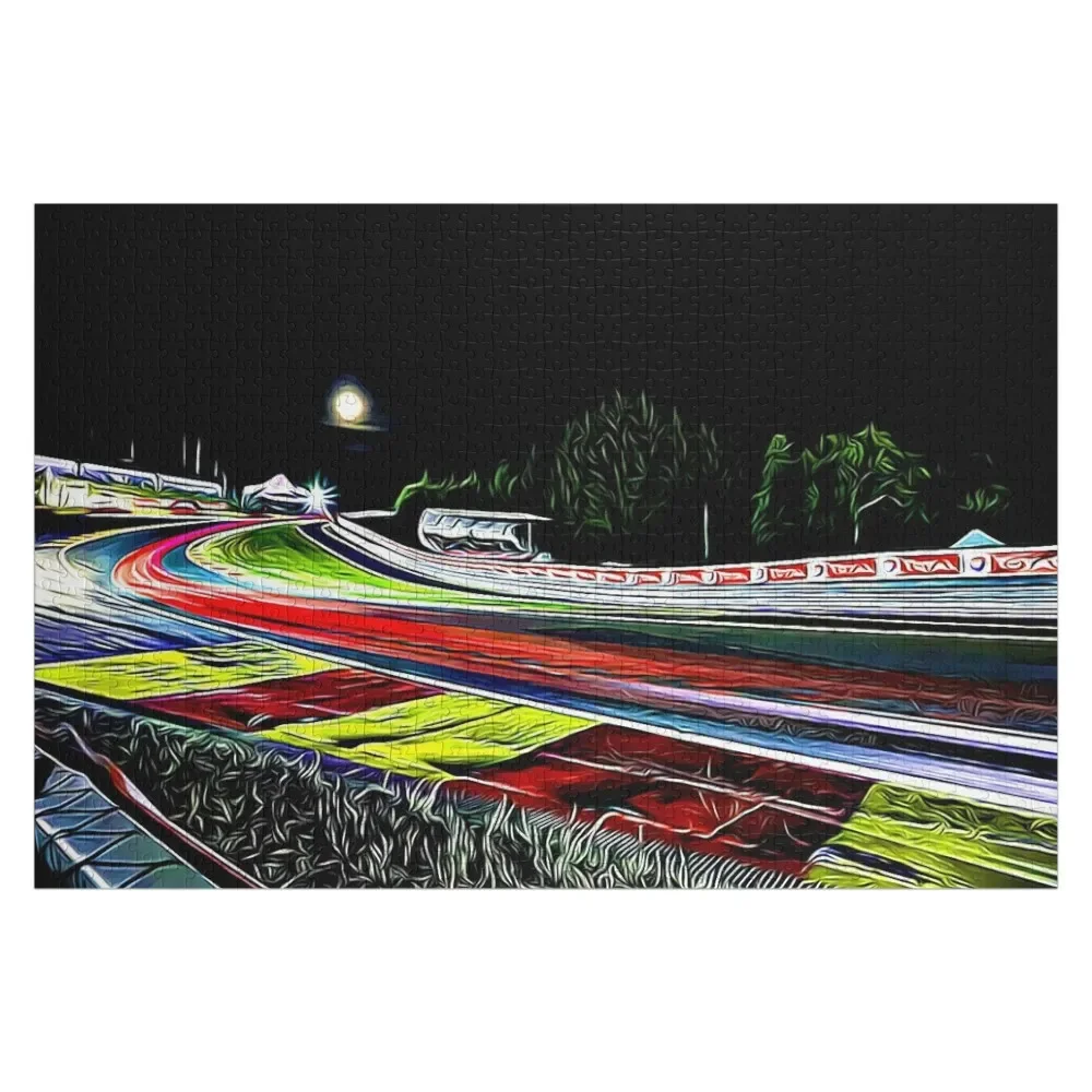 

Eau Rouge - Spa Francorchamps Jigsaw Puzzle Wooden Jigsaws For Adults Customized Gifts For Kids Puzzle