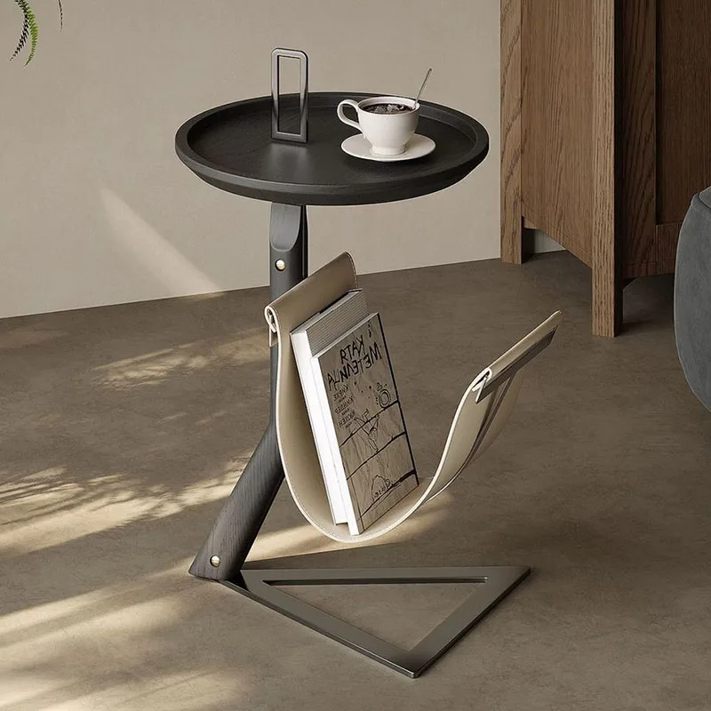 Luxury Coffee Tables Multifunction Living Room Tea Table Nordic Modern Home Coffee Tables Round Creative Bedroom Side Table