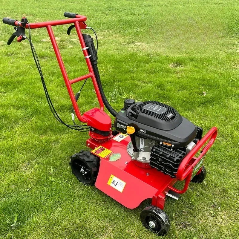 Four stroke gasoline lawn mower, orchard reclamation, self-propelled grass crusher, lawn weed and tall grass cutting machine