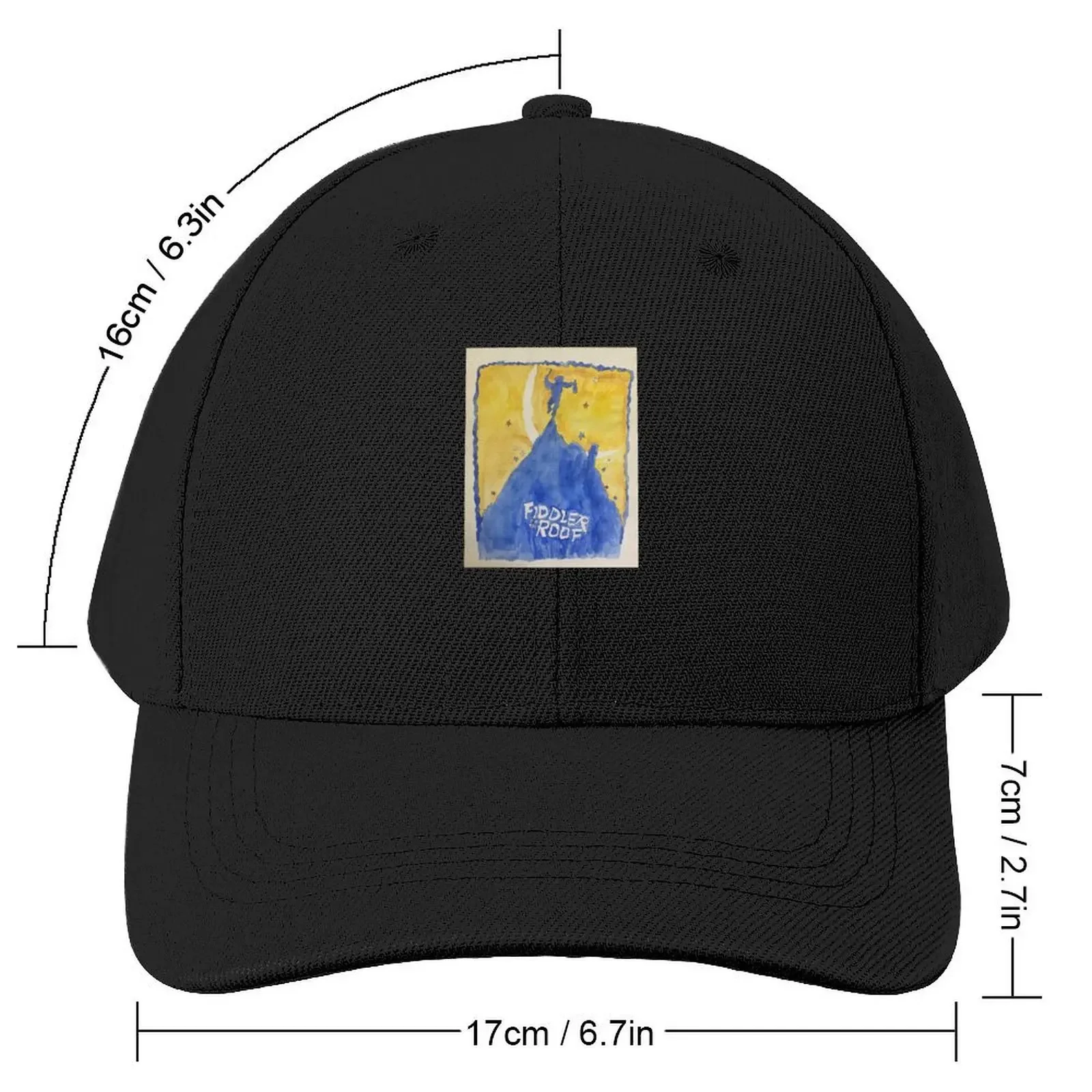 Fiddler on the Roof Baseball Cap Golf Wear Thermal Visor Woman Men's