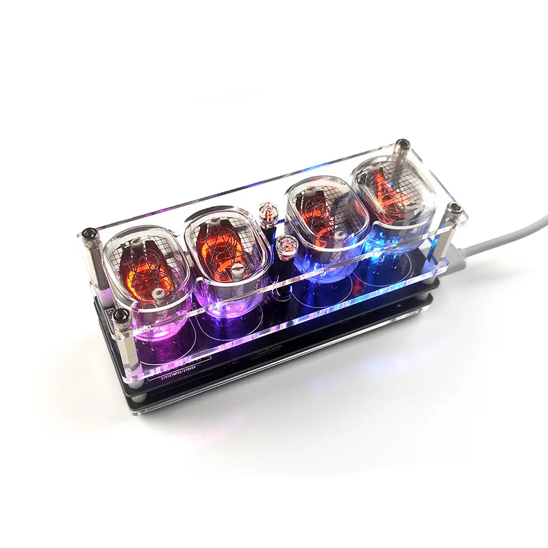 Ghxamp ท่อต่อ QS27-1 Gเสียกกับเครือข่าย WIFI เว็บจับเวลา ESP8266อุปกรณ์เสริมเครื่องเสียงของขวัญมีแสงไฟ SZ-J2 SZ4-1