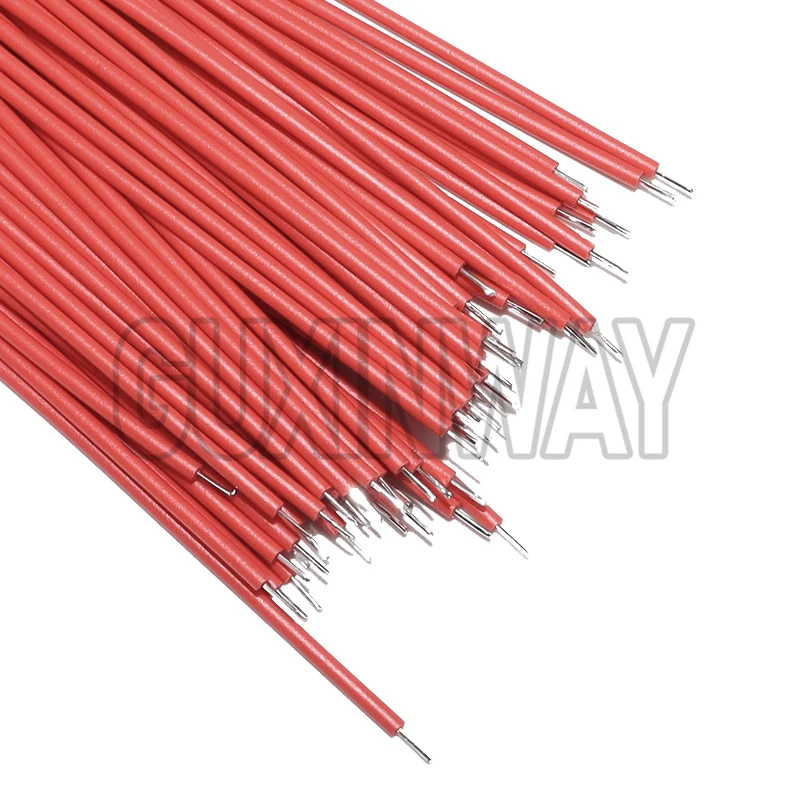 24AWG القصدير مطلي اللوح سلك كابل قافز 8 سنتيمتر 24AWG يطير سلك توصيل معزز كابل القصدير موصل الأسلاك 1007-24AWG