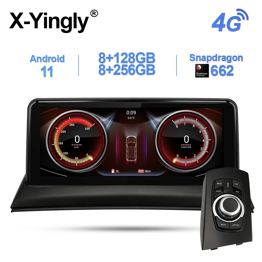 Android 11.0 Car Multimedia Radio For BMW X3 E83 Autoradio Navigation GPS Stereo Headunit 1920*720 Screen AHD Camera Let 4G WIFI