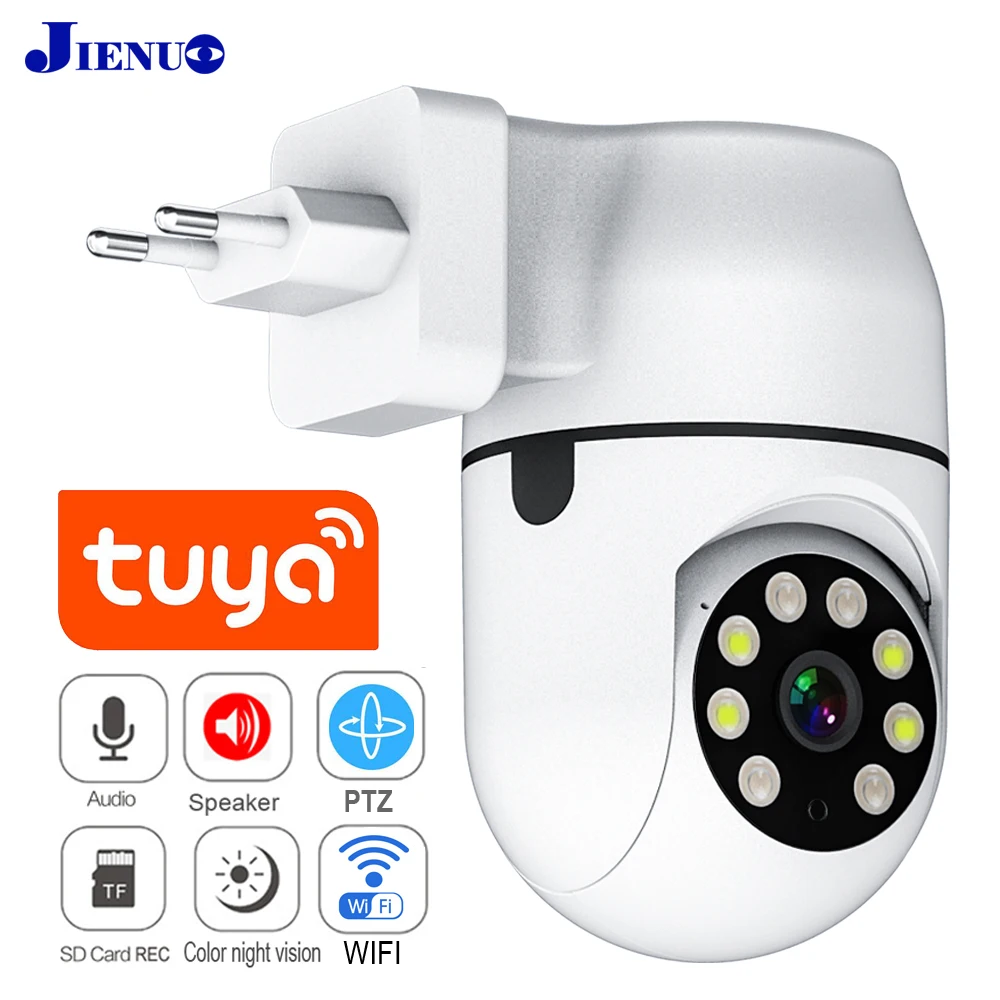 

HD Tuya PTZ IP Camera Wireless 1080p Human Auto Tracking Cctv Security Surveillance Smart Cloud Color Night Mini Wifi Home Cam