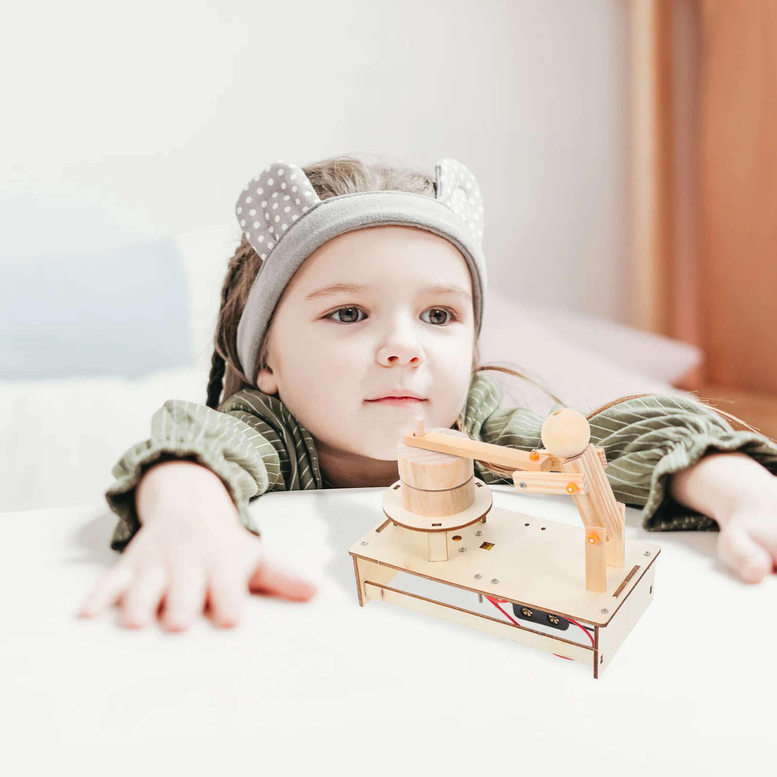 

1pcs Diy Science Kit For Kids Wooden Stem Projects Educational Experiments Hands-On Learning Activities Wood