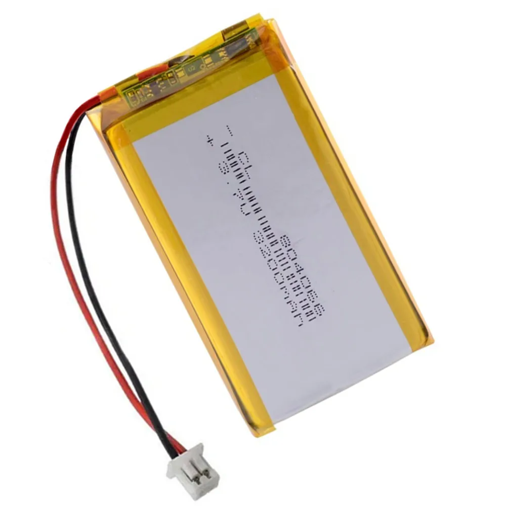 Battery For Open Source R36S Retro Handheld Video Game Console 804169 804066 3.7V 3200mAh 1.25mm 2P Plug Lithium Polymer Battery