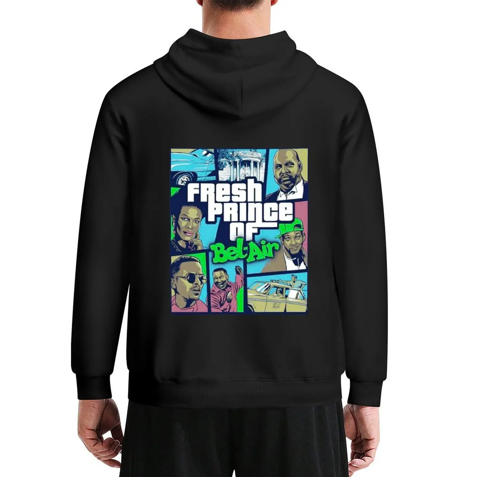 

Fresh Prince Of Bel Air - GTA Version Shirt Hoodie male clothes autumn korean autumn clothes men's winter sweater tracksuit men