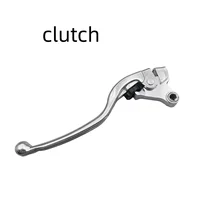 Palanca de manillar de freno de embrague izquierdo y derecho de motocicleta adecuada para Gaojin 500 Ggaokin mango de embrague de café manillar de bocina de embrague