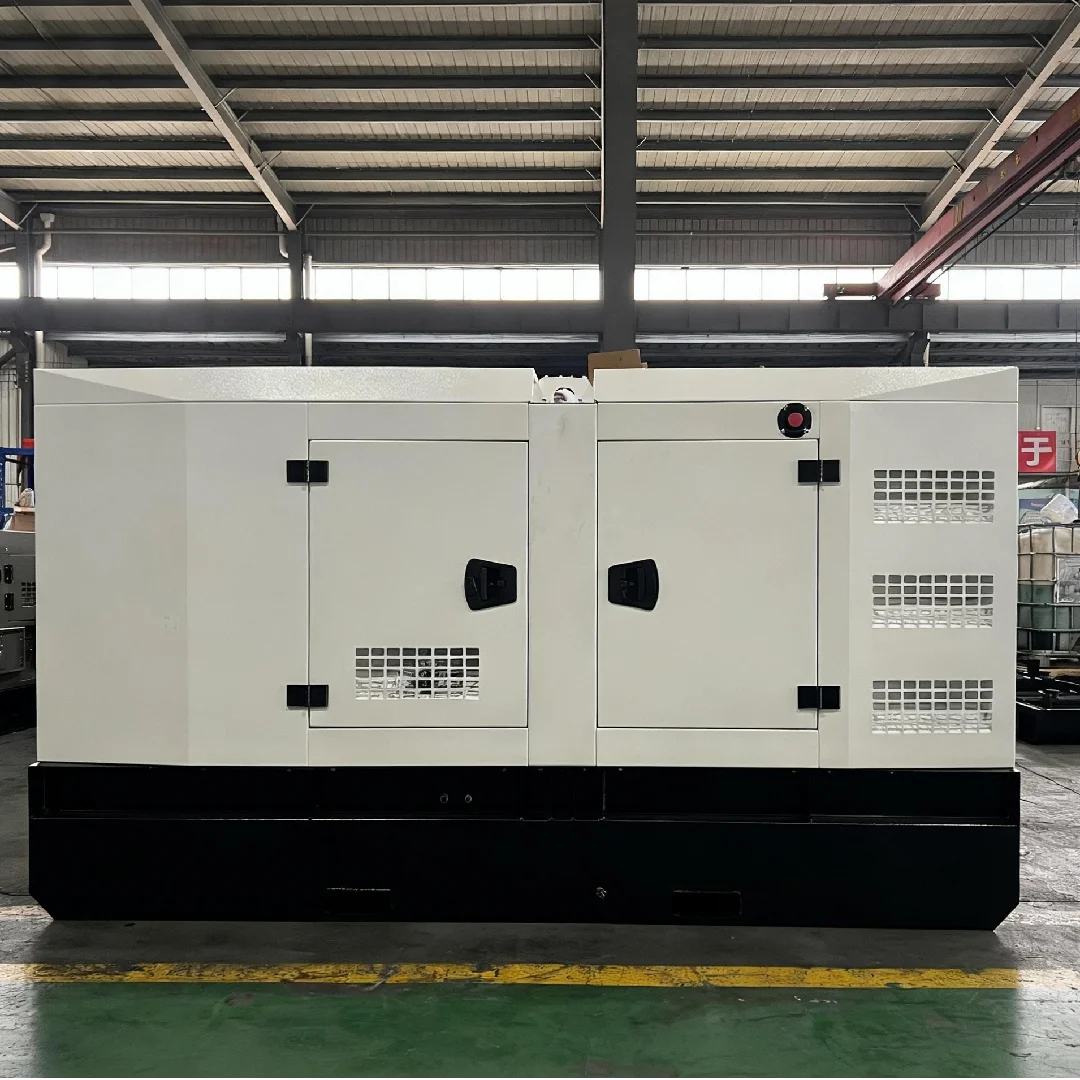 Silent Type Open Frame Diesel Generator with Stamford Alternator Remote Start ATS 3 Phase 50Hz for Factory Backup
