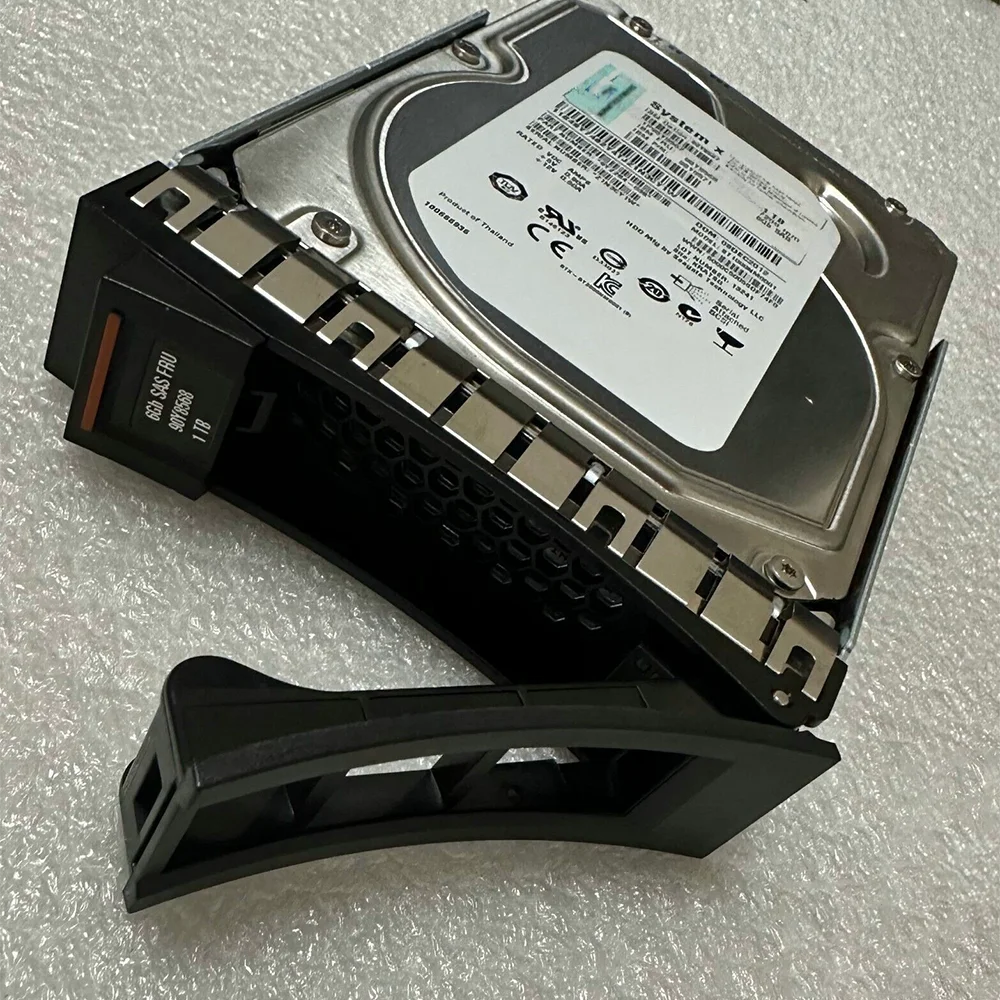 Disque dur X3650M4 M5 1 to 7.2K SAS, 3.5 pouces, pour serveur IBM 90Y8567 90Y8568 90Y8571