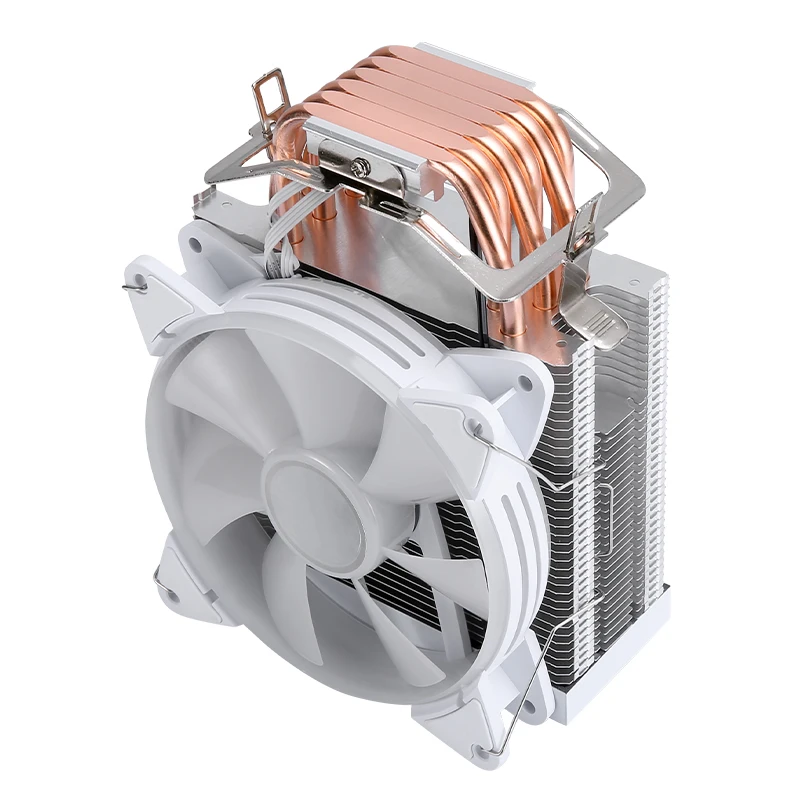 QiuzAim High Performance Cooler CPU Fan Argb 120mm x79 x99 Processor Cooler 4/6 Heat Pipe install LGA2011 1200 1700 115x AM4 AMD - Image 2