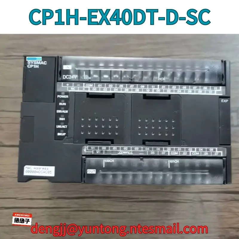 

Used PLC CP1H-EX40DT-D-SC test OK Fast Shipping