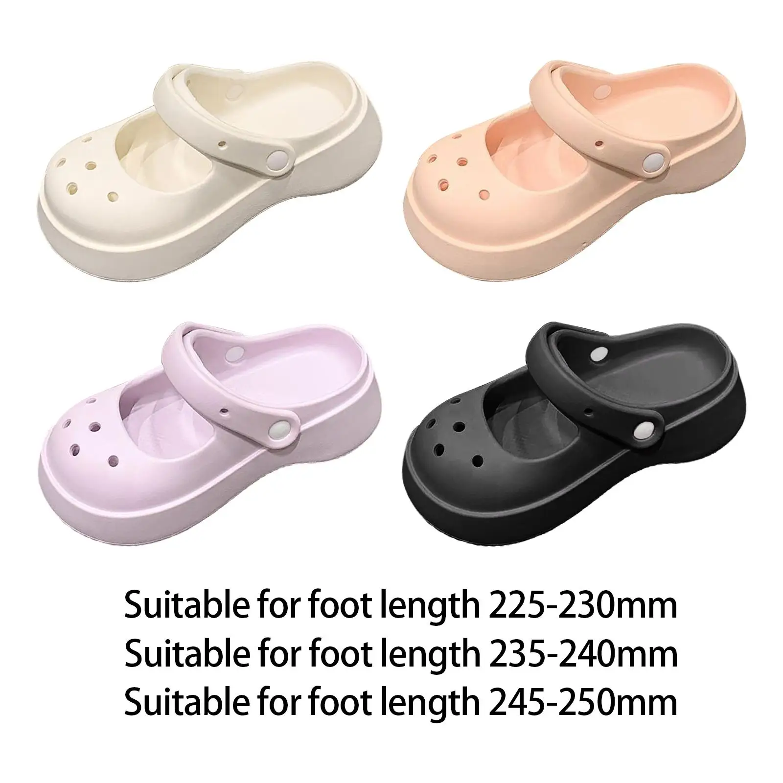 Clog Slipper Shoes Waterproof Comfortable Floor Slides Shoes Thick Sole Nursing Shoes for Women Men Indoor Beach Bathroom