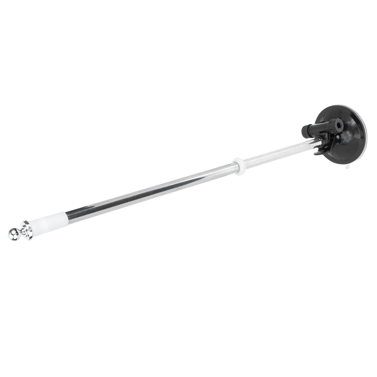 Suction Cup Flagpole Car Window Mount Telescopic Flag Display Holder Universal Banner Bracket for Travel Flag Pole