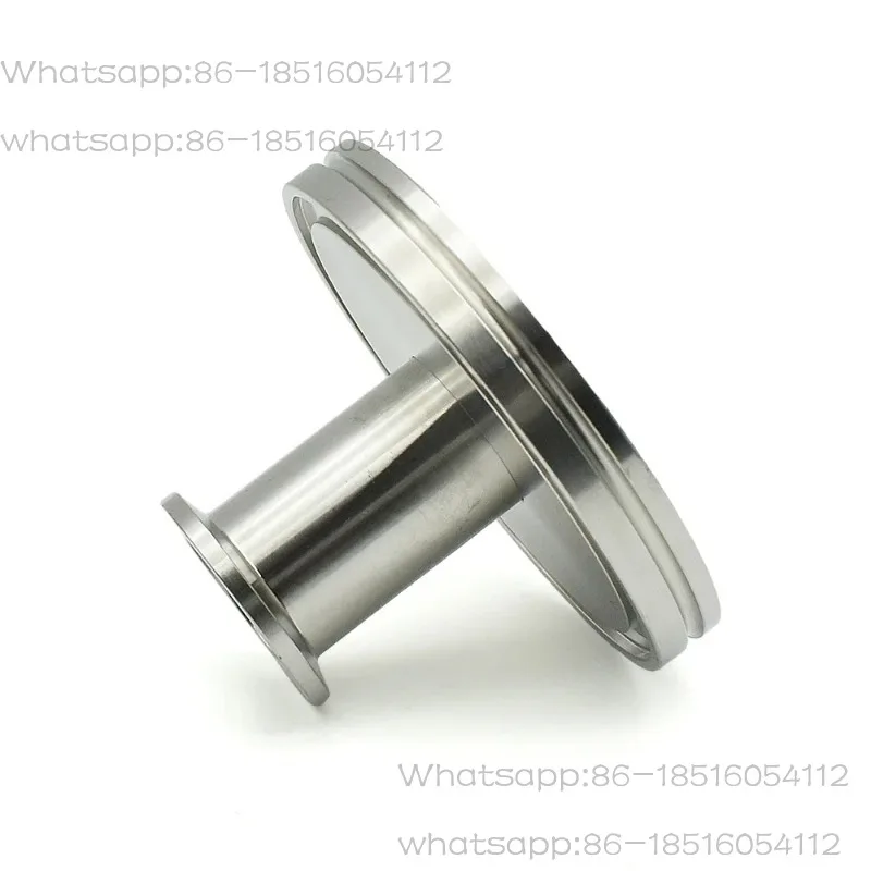 ISO63/80/100/160 Trun To KF16/25/40/50 Stainless Steel 304 Vacuum Clip Flange Reducer Pipe Fitting Brewing Diary Product