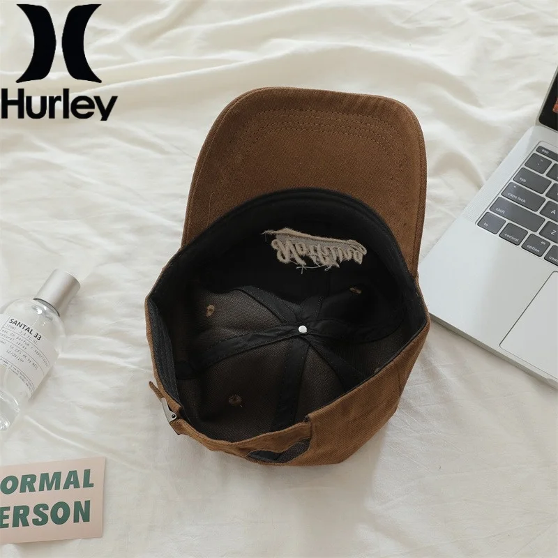 قبعة بيسبول جولف بسيطة مصقولة من HURIEY للرجال والنساء مع خيارات ألوان متعددة #4