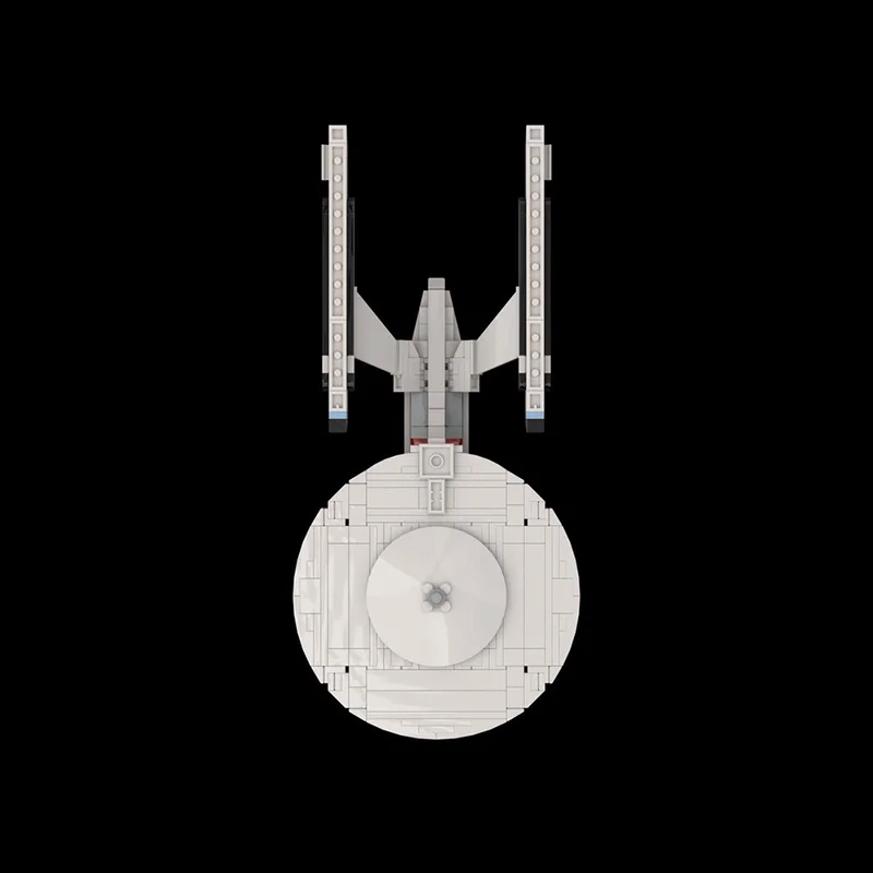 283 pezzi MOC Star Trek Classe di Costituzione TMP Modello da costruzione regali di Natale blocchi Architettura giocattoli Assemblare idea fai da te Mattone