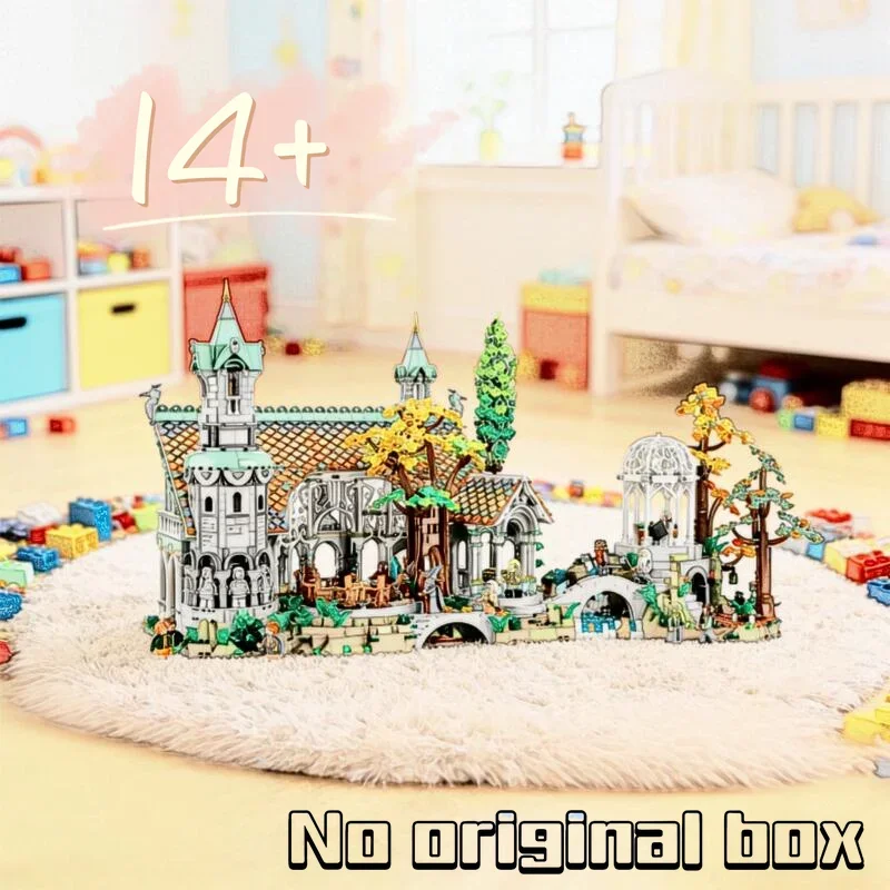 IN STOCK Movie Series Building 6167PCS Middle Valley Model BlocksStreet View Bricks Toys For Adults Birthday Christmas Gifts