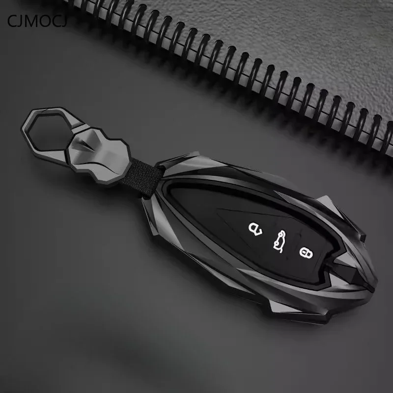 

For Venucia DDI Hybrid/D60/T60/T70/T90/VX6 High-grade Zinc Alloy Key Case Key Chain Protective Case Car Accessories