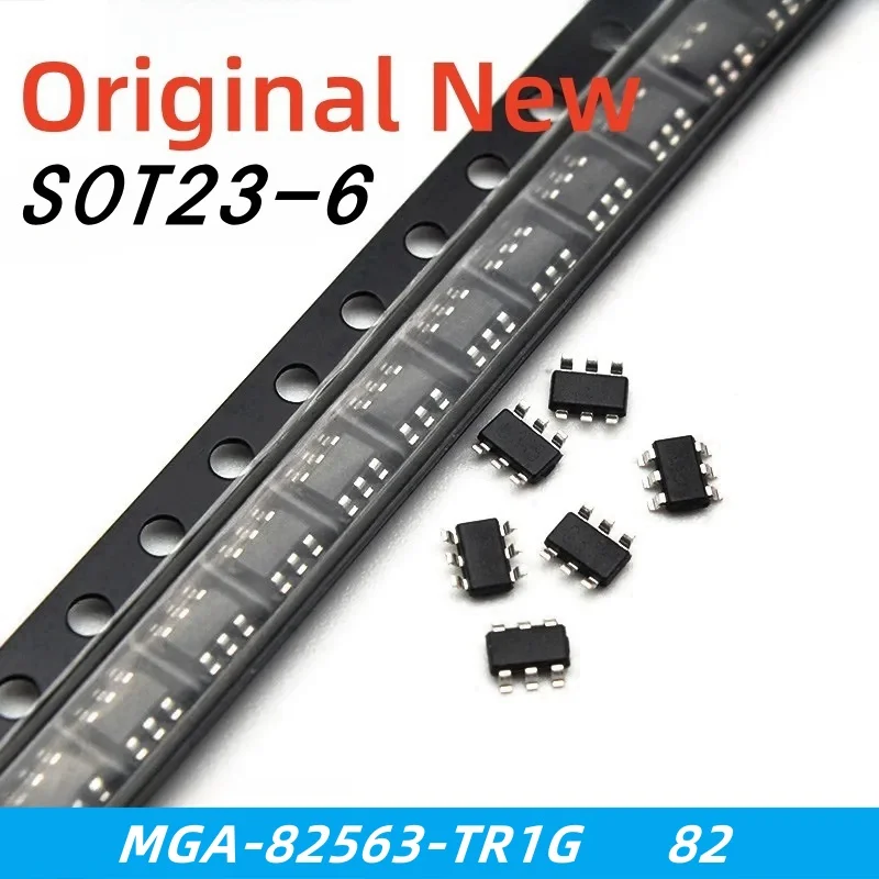 

10pcs 100% New MGA-82563-TR1G MGA-82563 82 sot23-6 Chipset