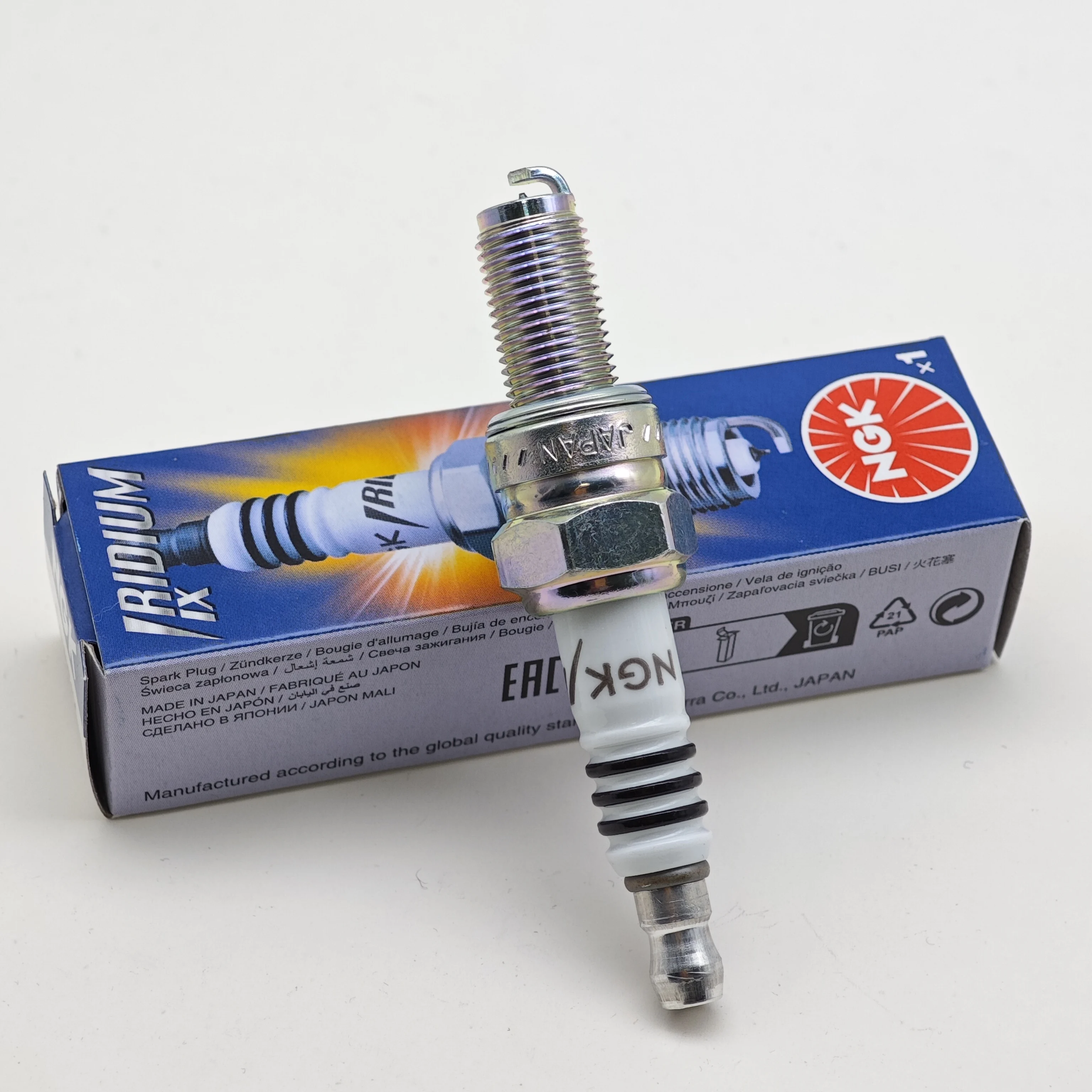 1pcs Motorcycle Iridium Spark Plug CR7EIX CR8EIX CR9EIX CR10EIX