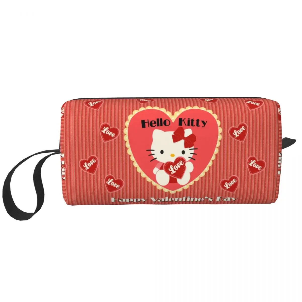 Kawaii Sanrio HelloKitty Cosmetic Bag for Women Makeup Bags Travel Water Resistant Toiletry Bag Organizer Merch