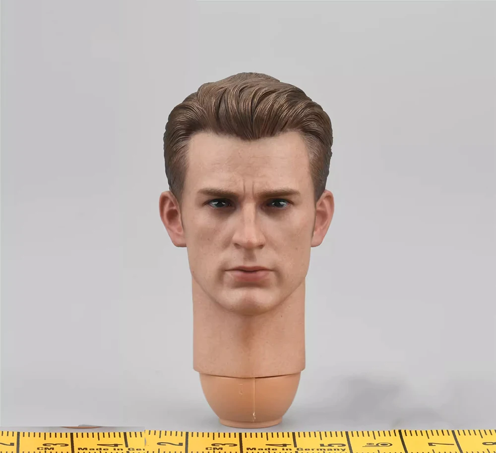 

1/6 Hottoys HT MMS563 Male Handsome Guy US. Soldier Head Sculpt Carving Original Version Final Battle For 12" Action Figure DIY