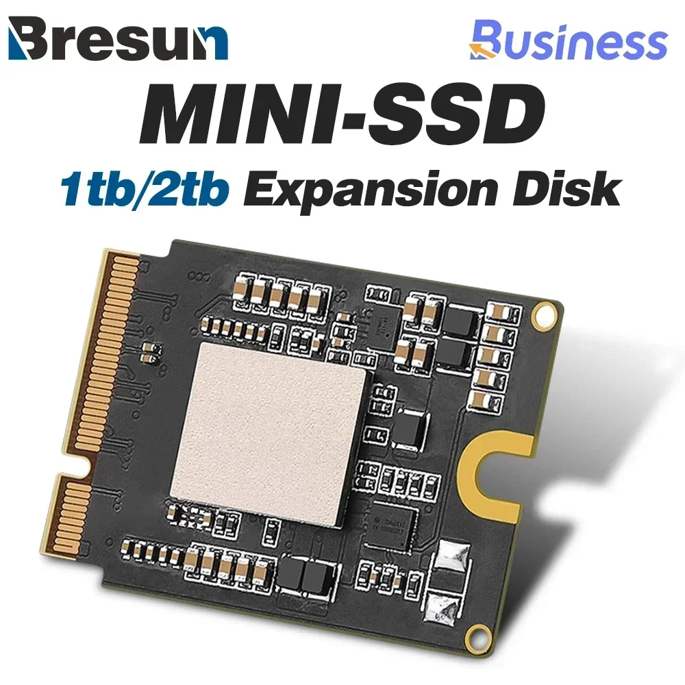 1 تيرا بايت 2 تيرا بايت MAC MINI-SSD ينطبق على طراز MAC Mini M4 توسيع مكون SSD سعة القرص الصلب، استبدال مباشر بدون لحام