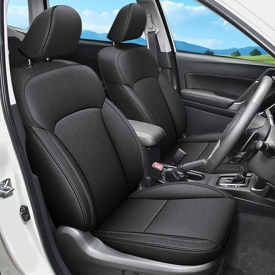 

Car Seat Cover for Subaru Outback Seat Covers 2015 2016 2017 2018 2019 Full Set Black Car Seat Protector
