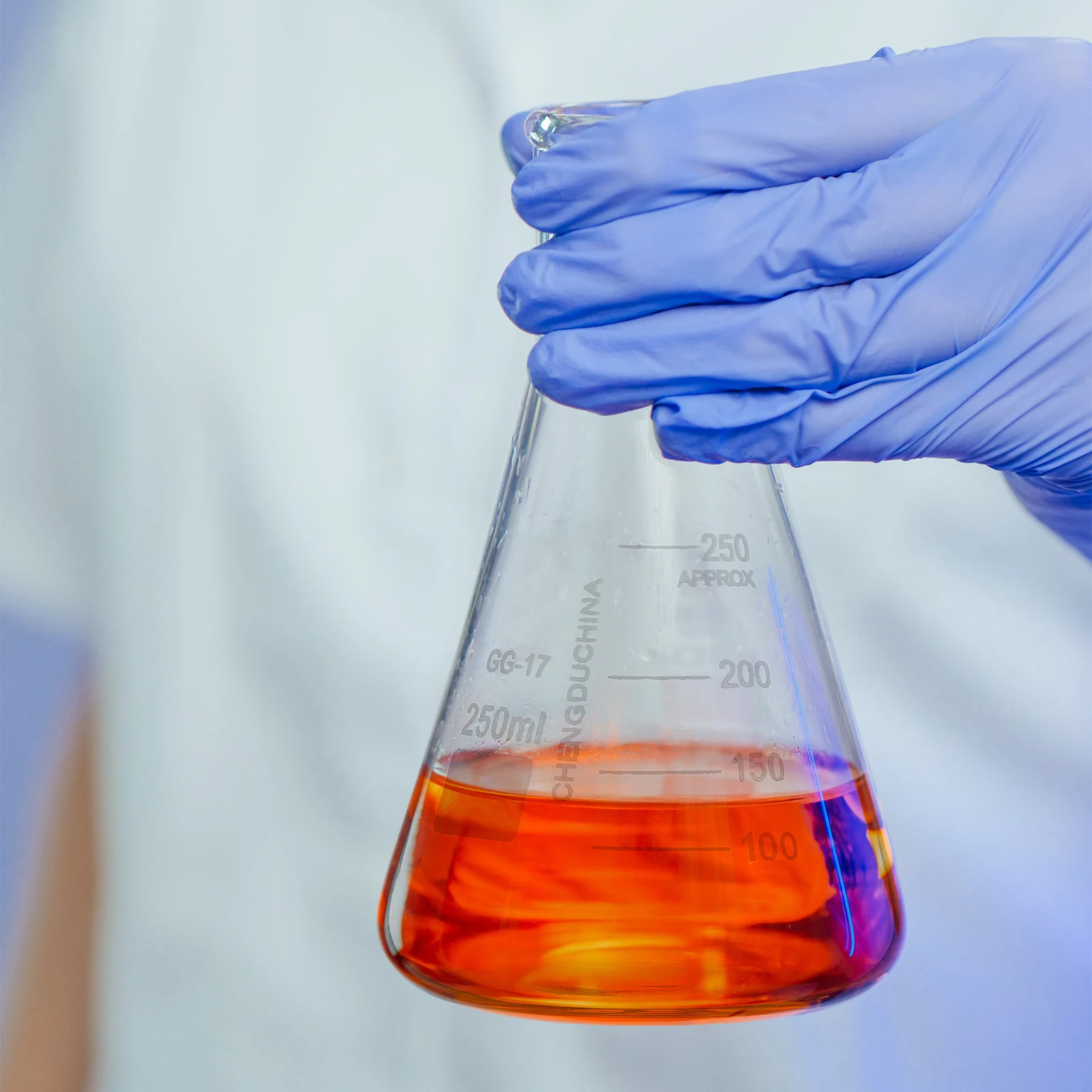 

1Set Glass Measuring Cylinder Scientific Teaching Tool Graduated Beaker Conical Bottle Suitable for Laboratory Kitchen Measuring