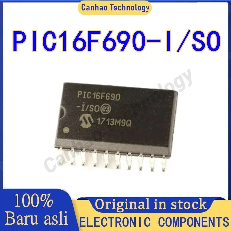 

5Pcs PIC16F690-I/SO PIC16F690-I PIC16F690 PIC16F PIC16 PIC IC MCU Chip SOP-20 in Stock 100% New Origin