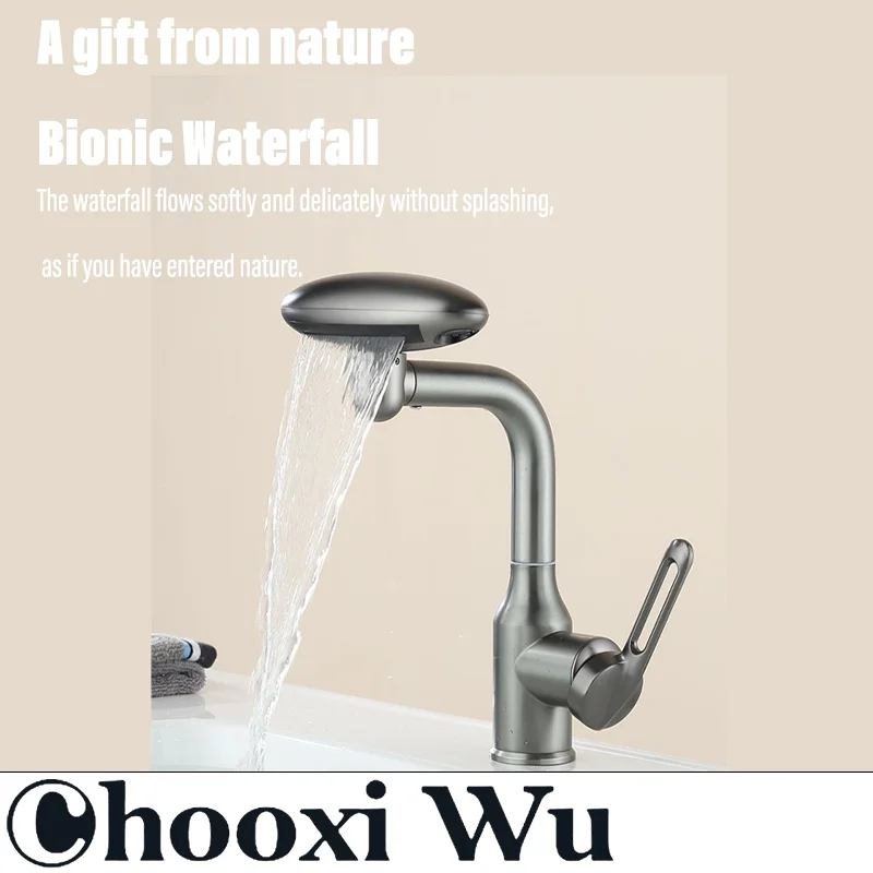 CHOOXIWU-UFO faucet bathroom kitchen splash-proof faucet toilet countertop basin hot and cold water faucet faucet accessories