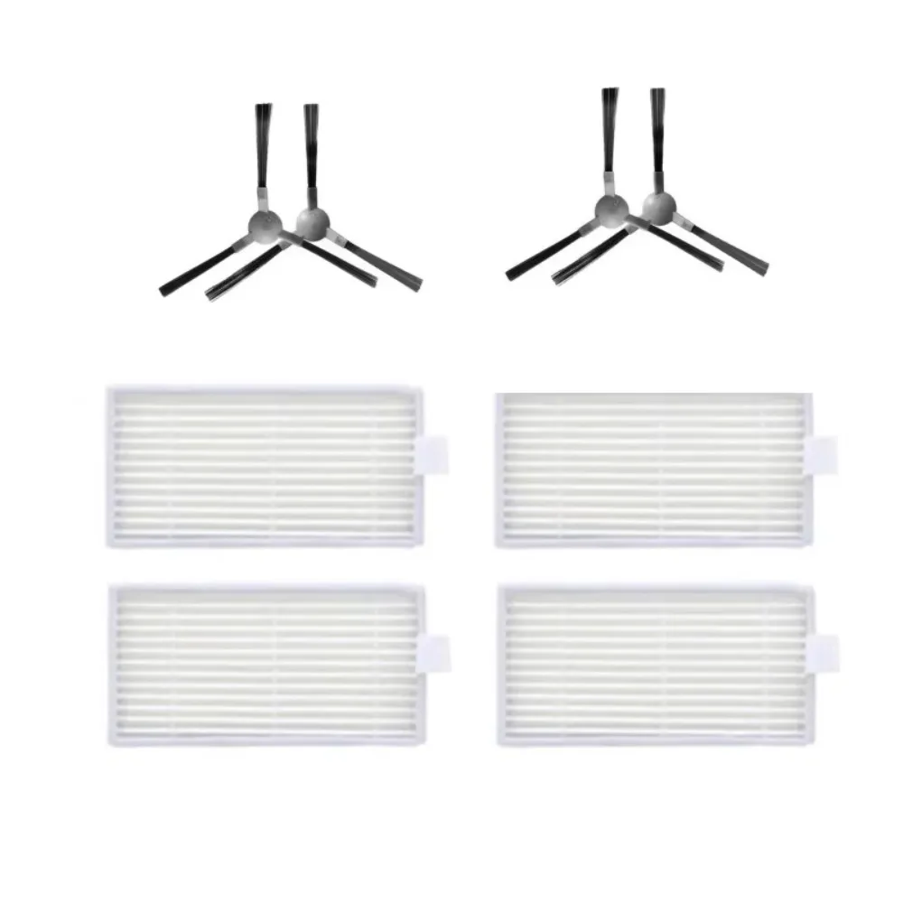 

For Midea VCR04W Robot Vacuum Cleaner Mop Cloth Rags Side Brush Hepa Filter Replacement Accessories