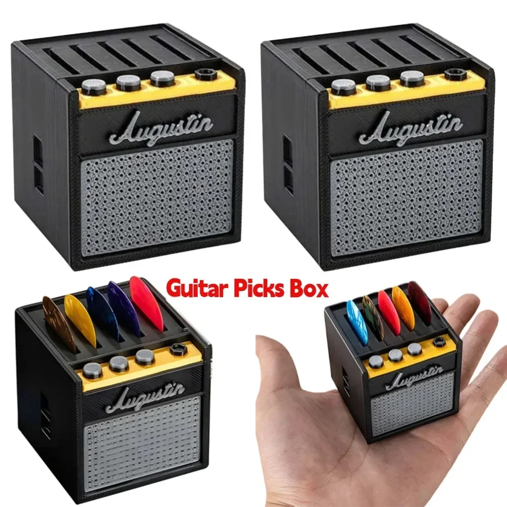 portatil-guitarra-picareta-titular-caso-3d-impresso-caixa-de-palheta-com-slot-picareta-retro-amp-alto-falante-guitarra-picareta-organizador-para-baixo-ukulele