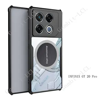 Kryt s ochranou proti pádu pro Infinix GT 20 Pro X6871 GT20Pro Tecno Pova 6 Pro LI9, magnetický posuvný kryt s odvodem tepla 10 nejlepší prodej Příslušenství k telefonům Infinix - №4
