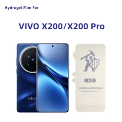 3pcs Clear Hydrogel Film For VIVO X200/X200 Pro Screen Protector For VIVO X200ultraHD Protective Film Not Tempered Glass