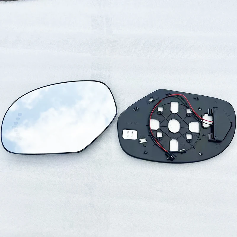 Side Wing Mirror Glass For Cadillac Escalade ESV Chevrolet Avalanche Silverado Suburban Tahoe GMC Yukon Left Right Heated Rear