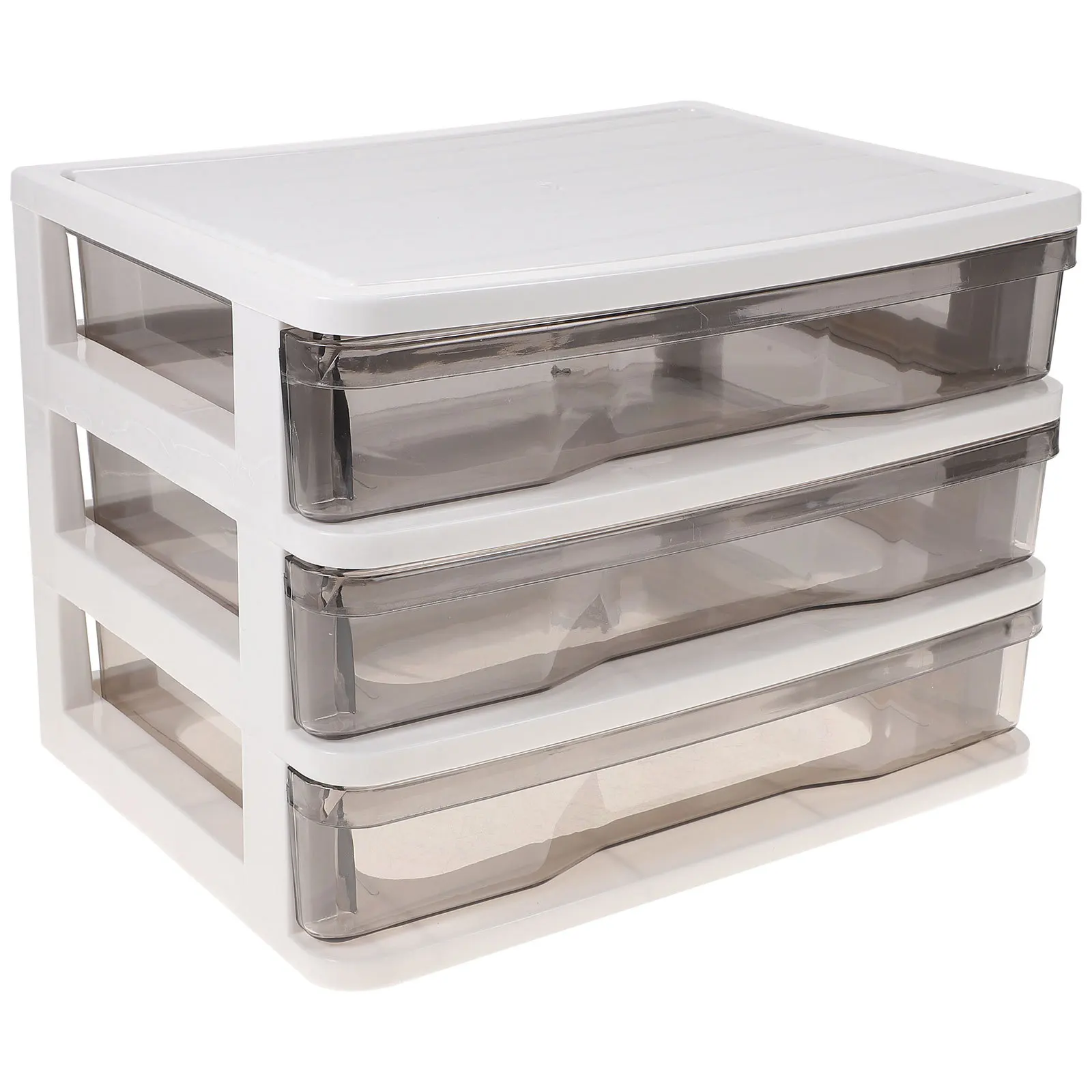 

Makeup Organizer 3-Tier Storage Drawers Durable Desktop Makeup Storage Box for Cosmetics Sundries Organizing Case