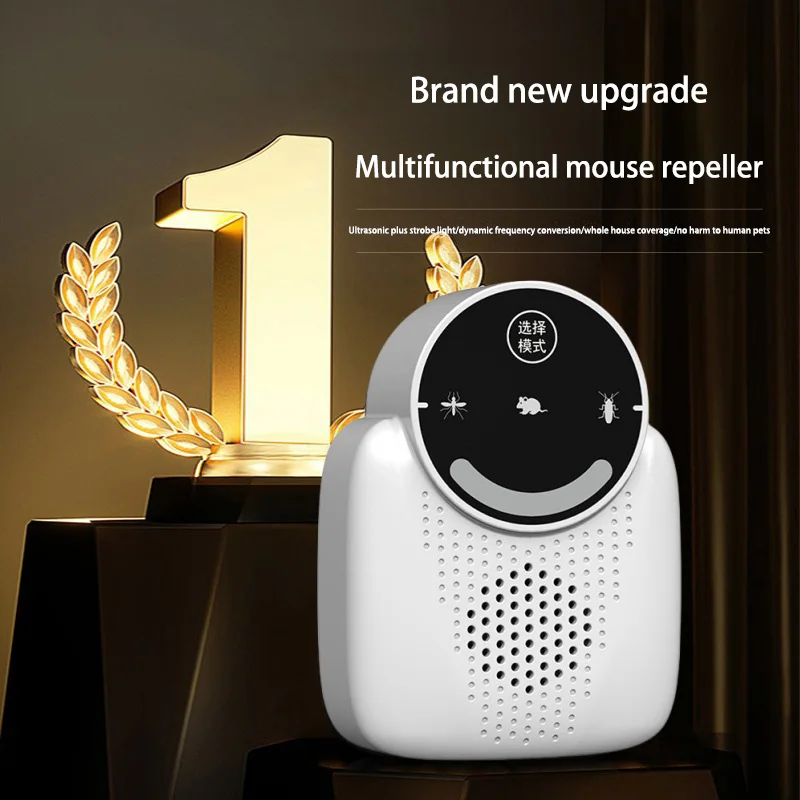 Ultrasonic Rodent Killing Catching Device Household Multifunctional Intelligent Variable Frequency Electronic Mouse Drive