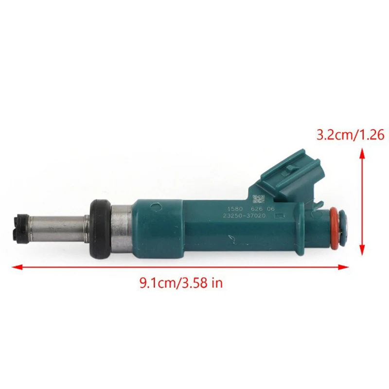 Fits for Toyota Prius 4pcs Fuel Injectors 23209-37020 23250-37020 Fits for Lexus CT200h Plug-In 1.8L
