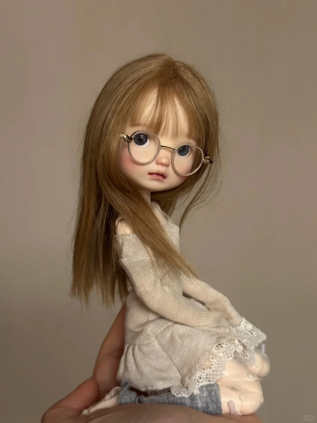 2025 Aangepaste Qbaby 1/6 BJD pop K2 meisje hoogwaardige optionele make-up spot pop op voorraad collectible figuur