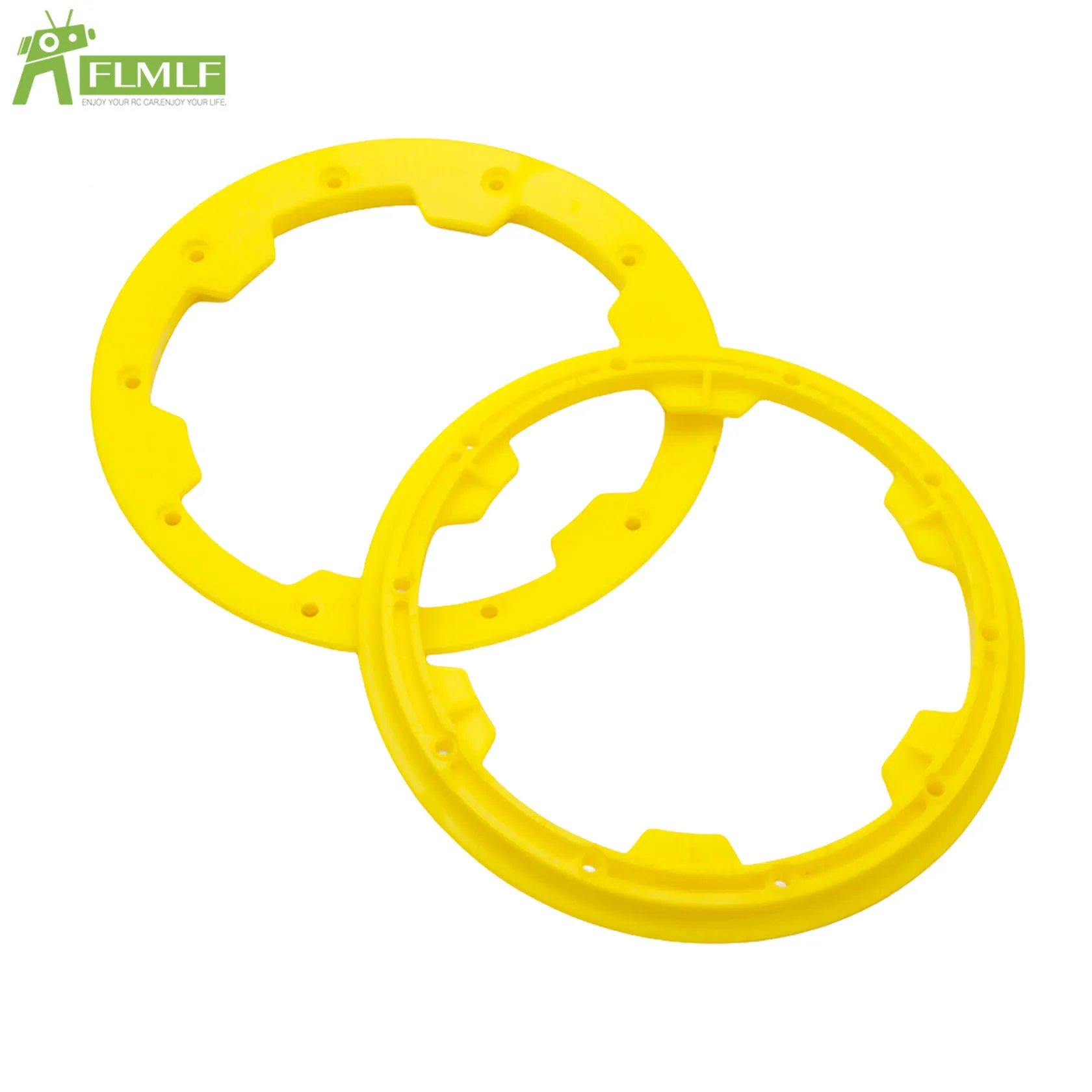 Nylon Inside or Outside Beadlocks Ring of Wheel Tire Fit for 1/5 HPI ROFUN BAHA ROVAN KM BAJA 5B 5T 5SC Rc Car Toys Games Parts