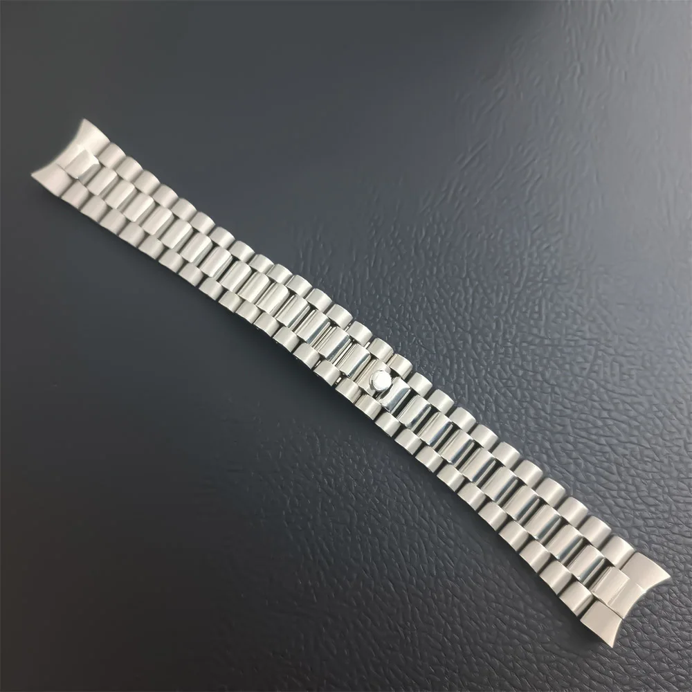 40 مللي متر صالح M8285/8215 حركة/القرص الرجال الصلب ساعة اكسسوارات سوار حزام ساعة صندوق الياقوت الزجاج ساعات المعصم