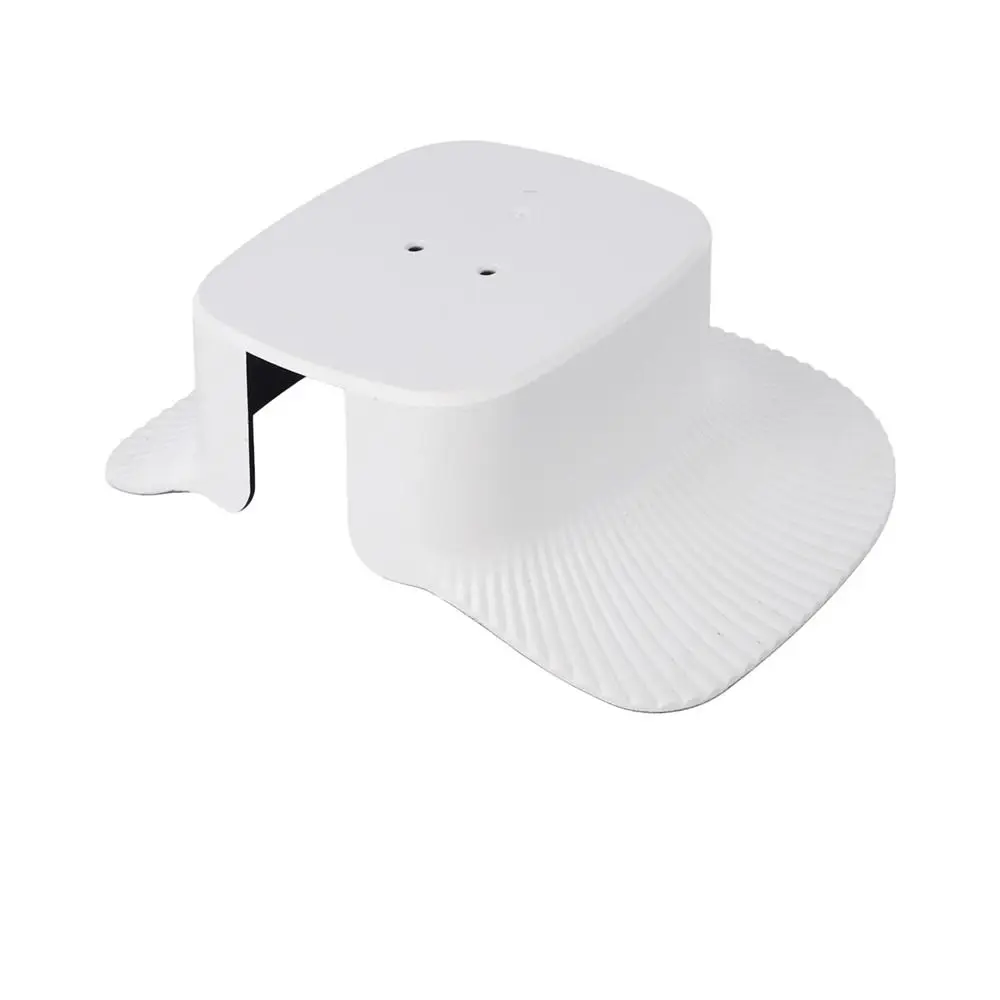 Against Rain Sun Camera Weatherproof Cover Plastic White Security Camera Protective Cover Security Camera Cover for Eufy S340