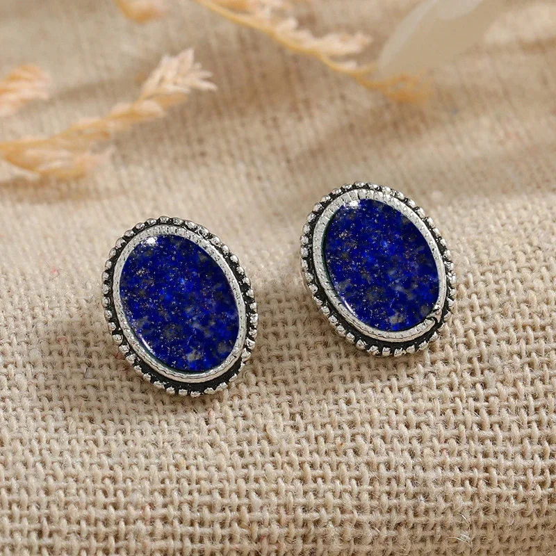 2pcs Fashionable and exquisite Retro Bohemian Style rotundity Earrings for women men birthday Anniversary Gift Party Jewelry Lux